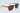 F1 Official Eyewear Sunglasses Trackside Collection F1TRS004 Crystal Orange